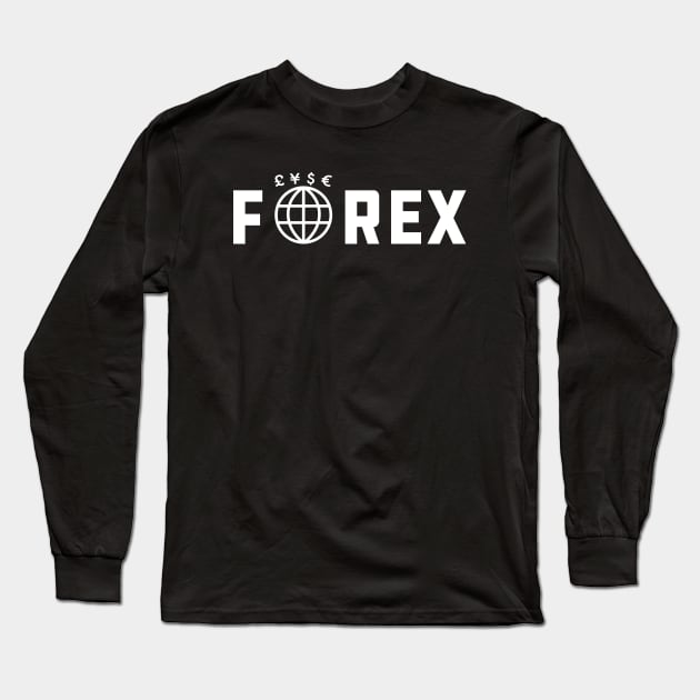 Forex Long Sleeve T-Shirt by KC Happy Shop